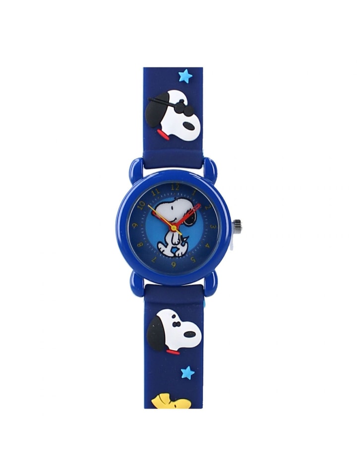 COFI 1453 Snoopy Uhr für Kinder Bunte Analoguhr in Blau für Kleine in Blau günstig kaufen onesize