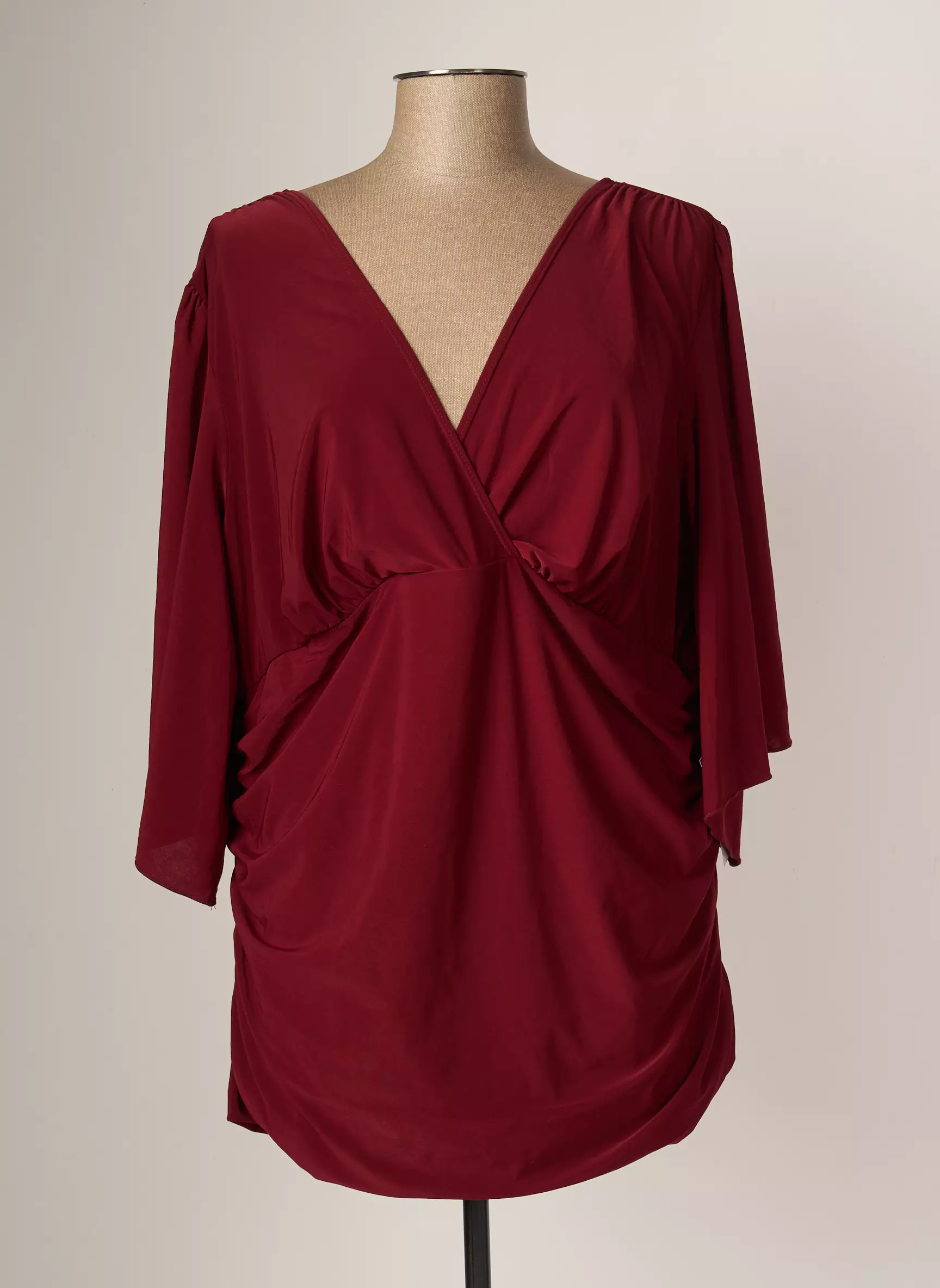 Kiyonna Tops Femme couleur rouge