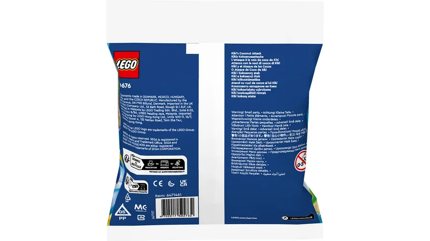 LEGO Sonic the Hedgehog 30676 Kikis Kokosnussattacke