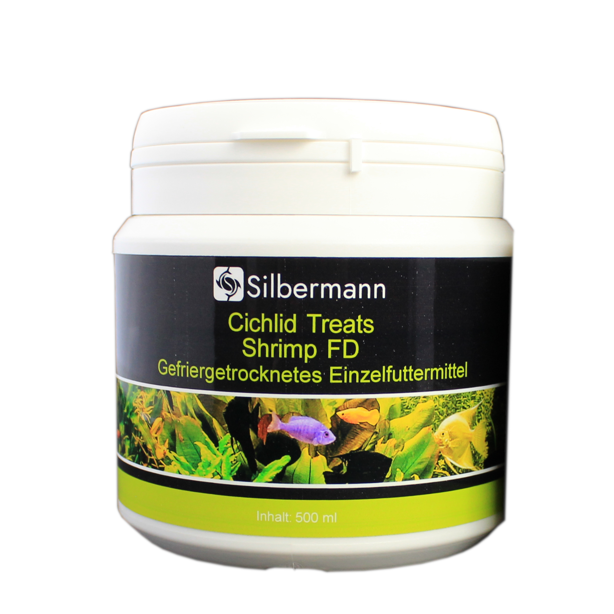 Silbermann Hauptfutter Silbermann Cichlid Treats FD Shrimp 500 g