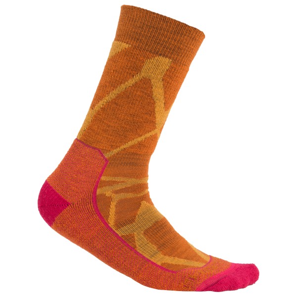 Icebreaker - Women's Hike+ Medium Crew Fractured Landscapes - Wandersocken