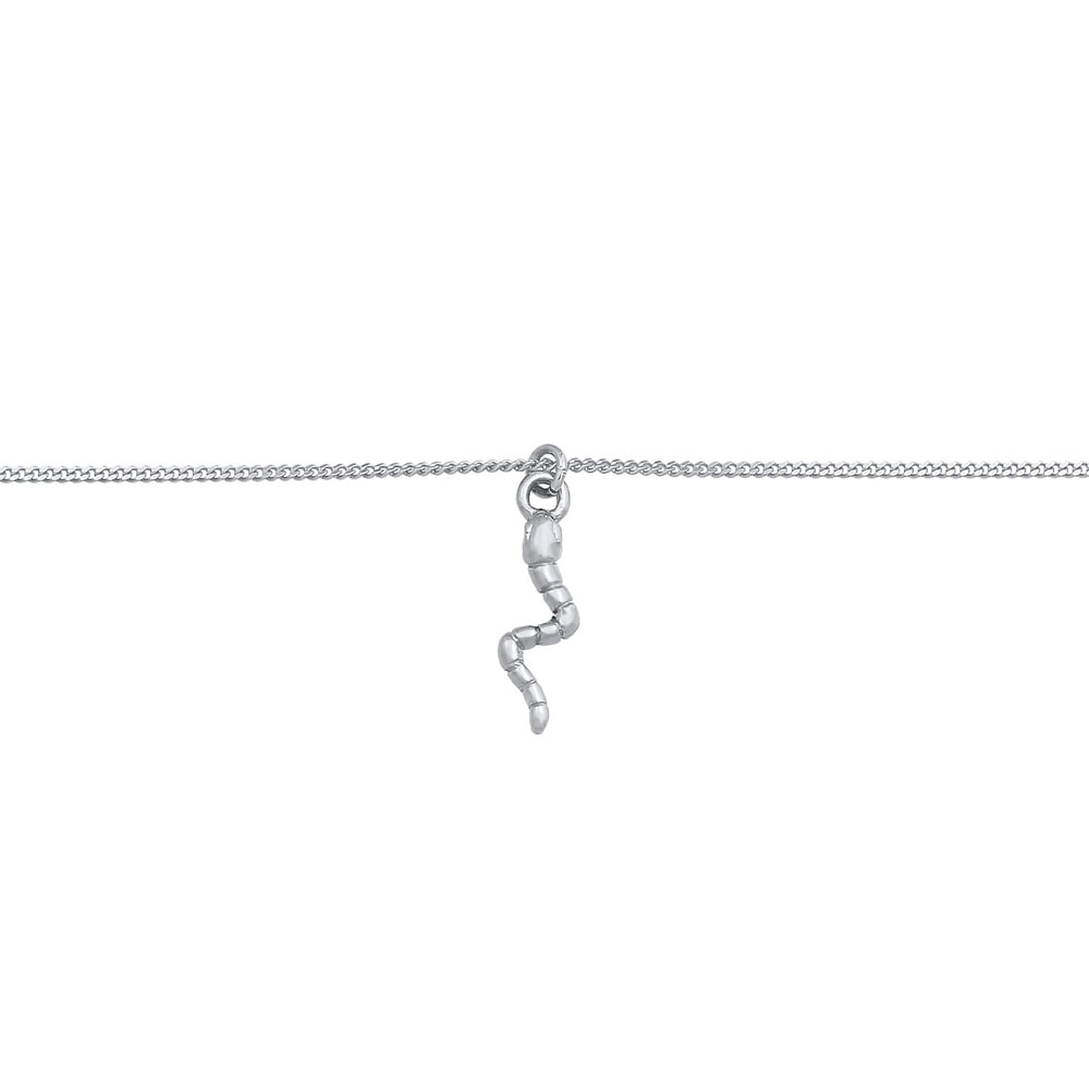 Elli Elli Collier Femmes Choker Pendentif Serpent Moderne en argent sterling 925 collier
