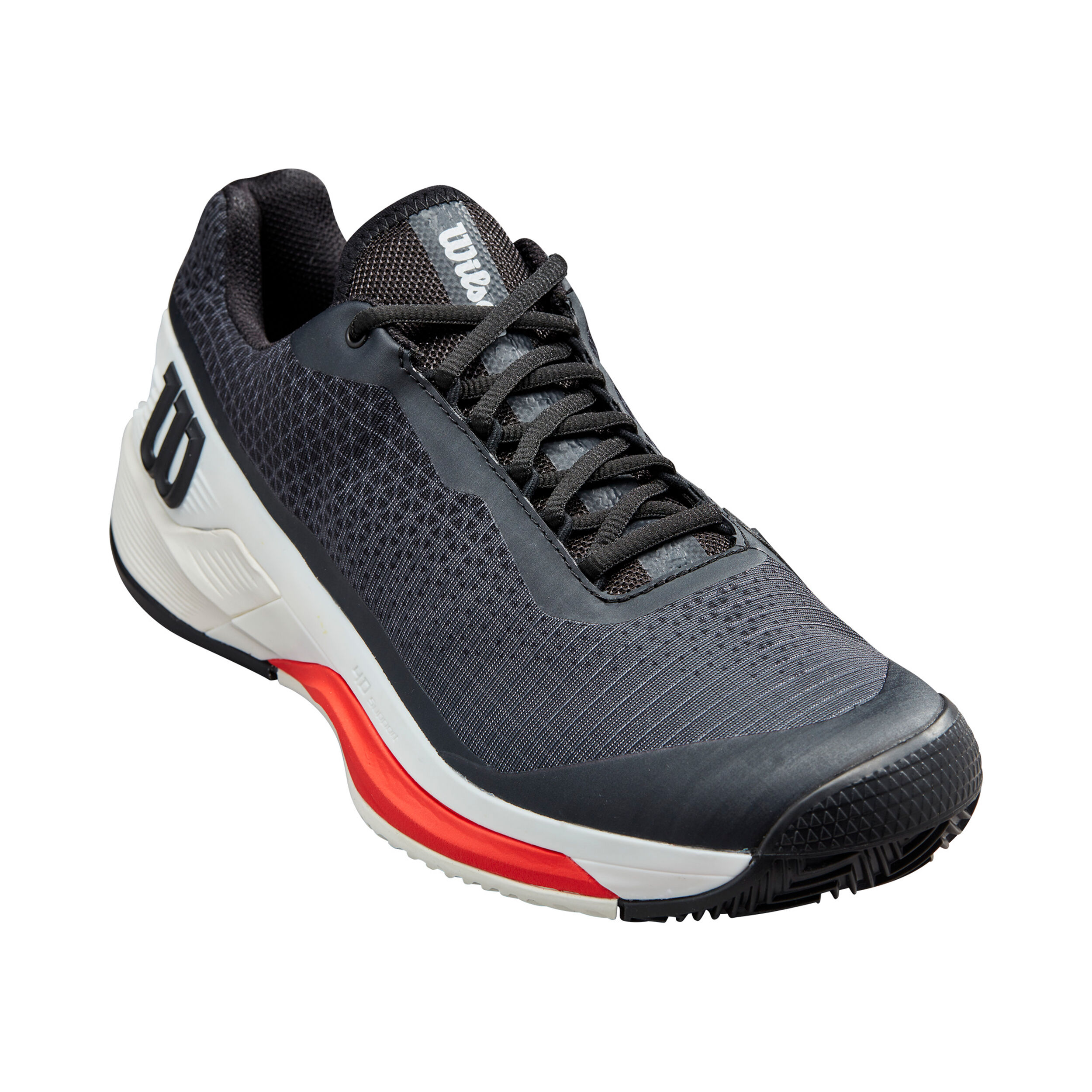 Rush Pro 4.0 Sandplatzschuh Herren - Schwarz, Rot
