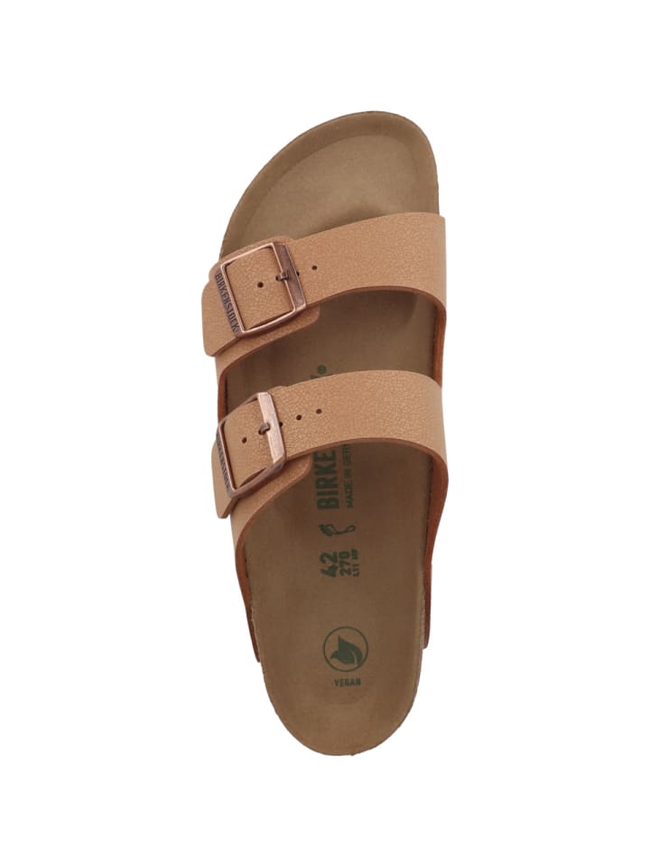 Birkenstock Sandale Arizona Birko-Flor Nubuk normal in braun günstig kaufen