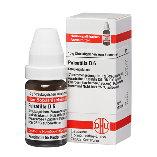 PULSATILLA D 6 Globuli  10 g  Globuli