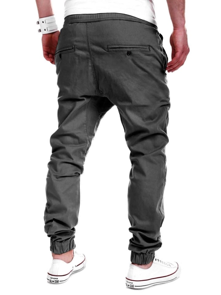 behype Chino-Hose LUKE in dunkelgrau günstig kaufen