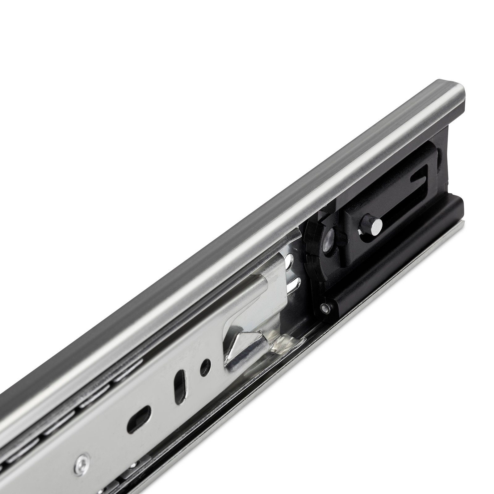 SO-TECH® Auszug Vollauszug kugelgelagert mit Tragkräften 35 oder 45 kg (2 St), mit Tragkräften 35 oder 45 kg, Längen 250 - 750 mm