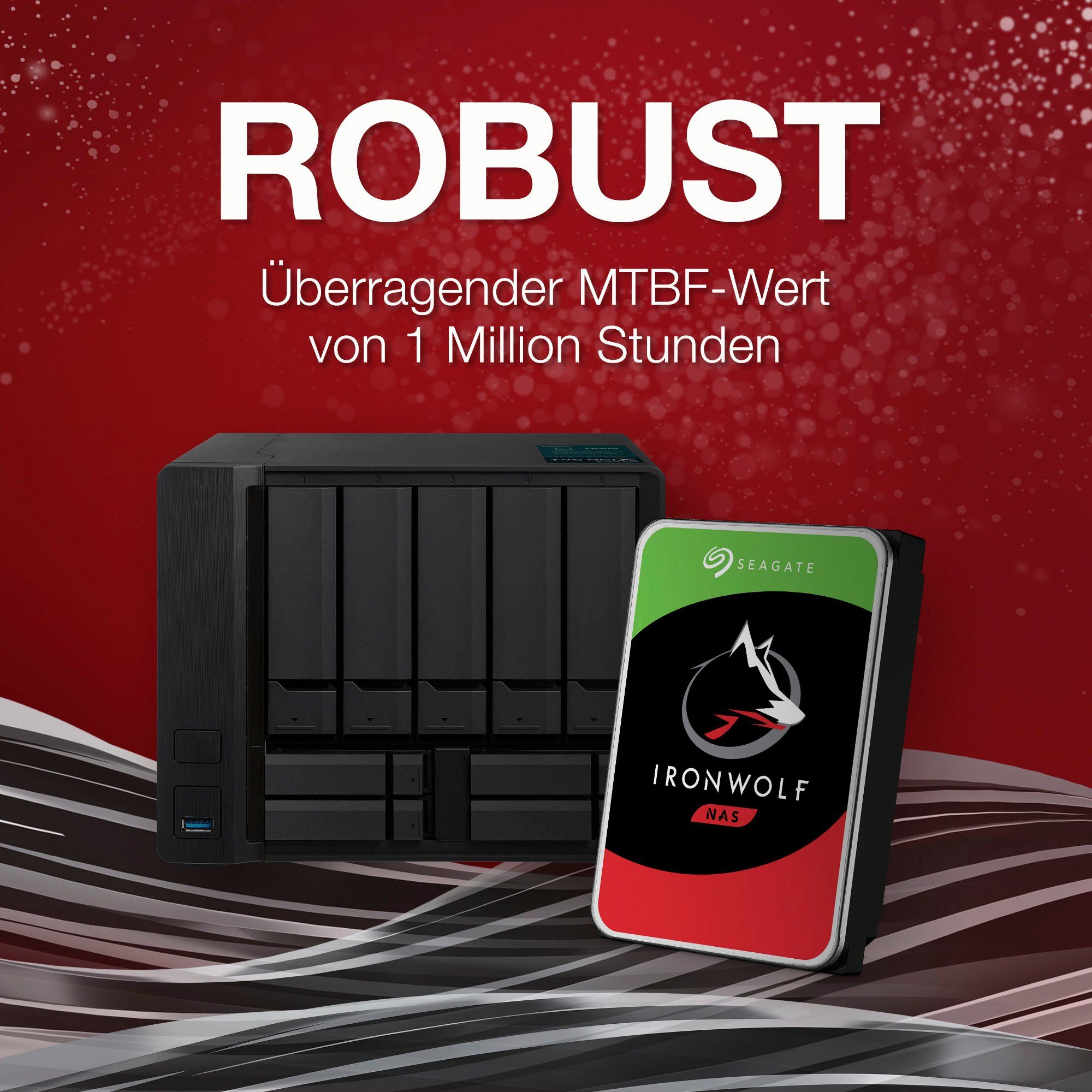 Seagate IronWolf HDD-NAS-Festplatte (12 TB) 3,5