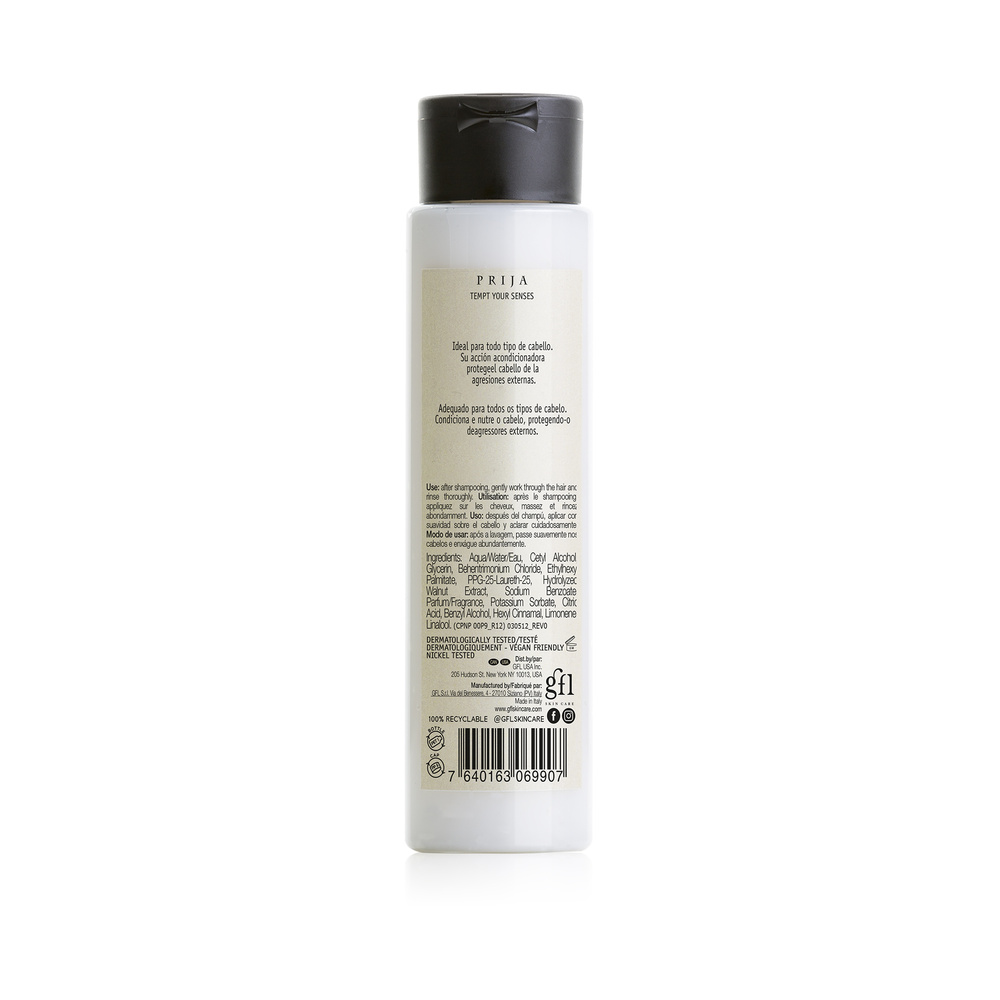 prija BAUME APRÈS-SHAMPOOING PROTECTEUR AUX EXTRAITS DE NOIX VERTE, EN FLACON 100 ML Après Shampooing