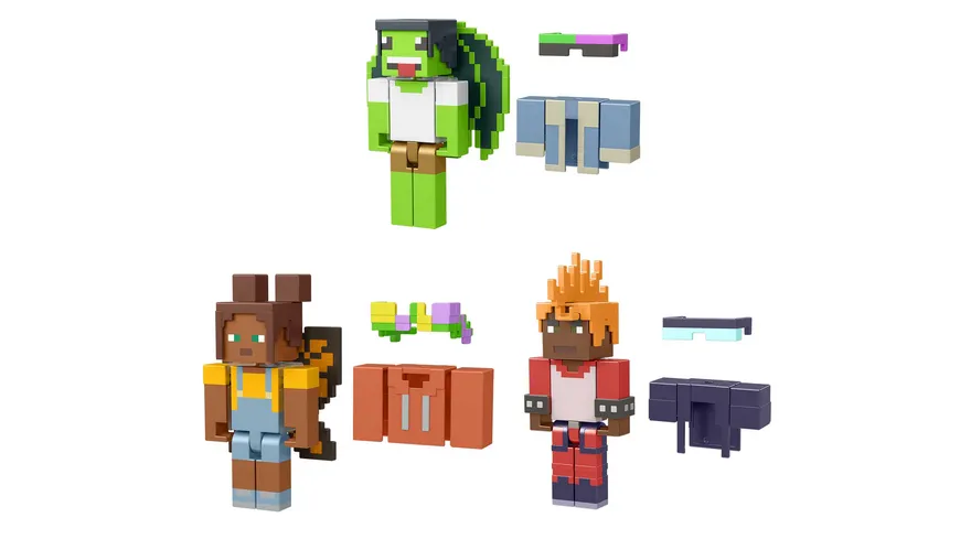 MINECRAFT CREATOR SERIES Figuren Sortiment, 1 Stück, sortiert