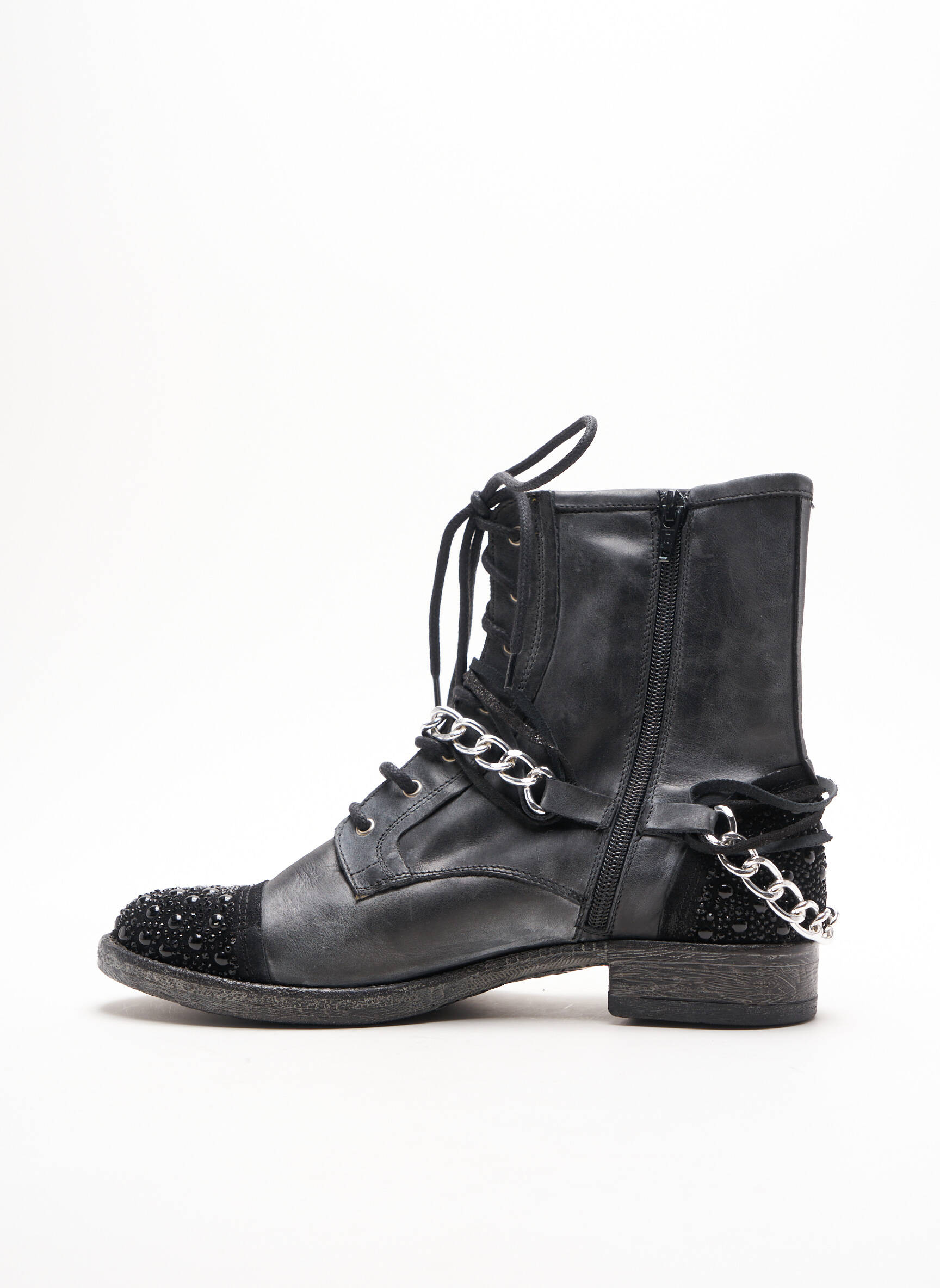 Life Bottines Femme couleur gris