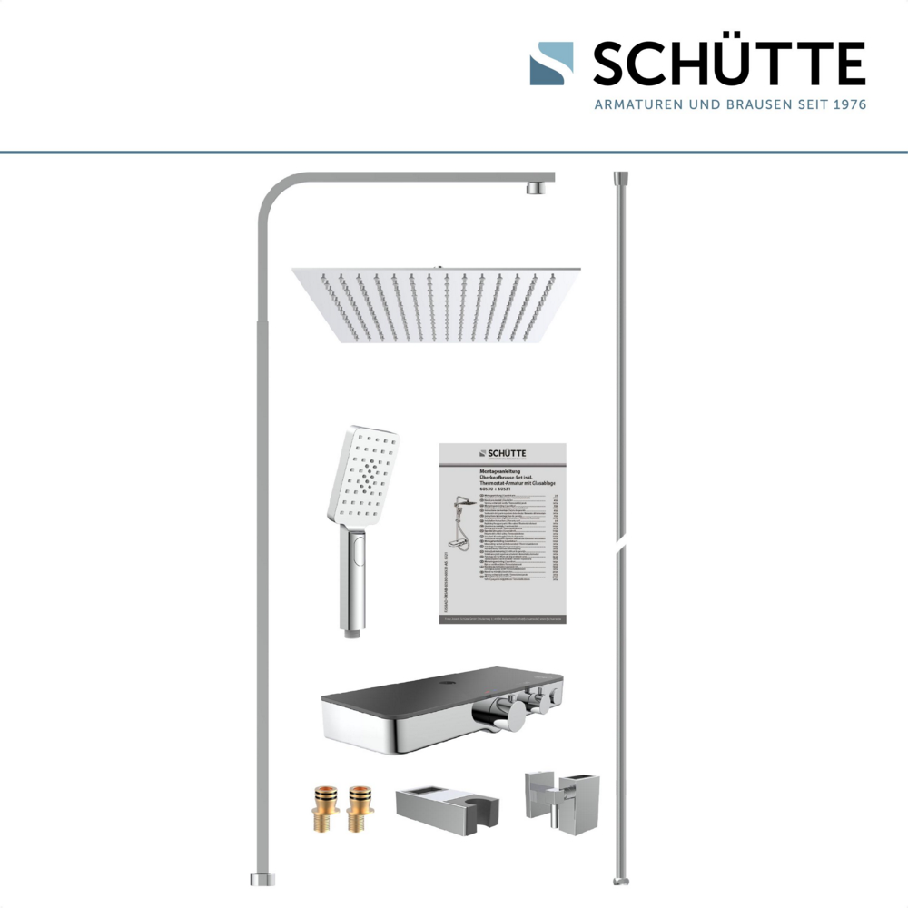 Schütte Duschset OCEAN Chrom/Anthrazit