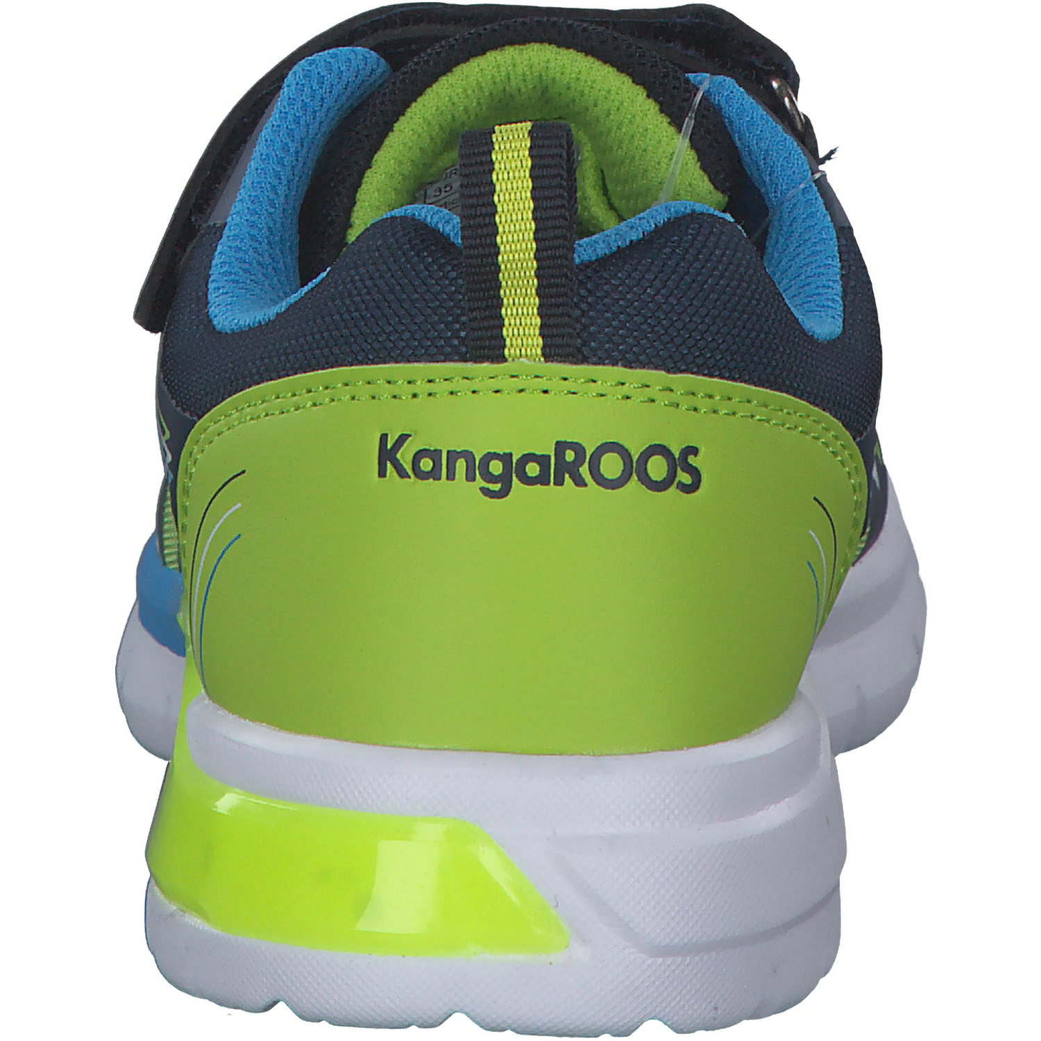 KangaROOS K-SL Flasher EV 00011, Sneakers Low, Kinder, dk navy/lime