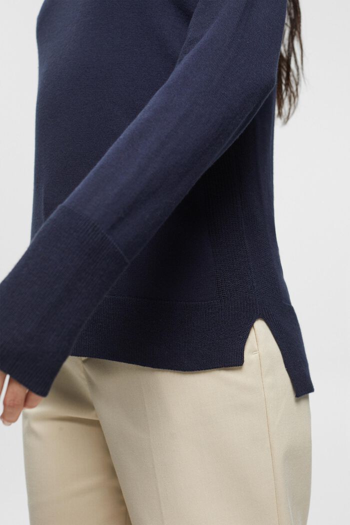Fein gewebter Pullover