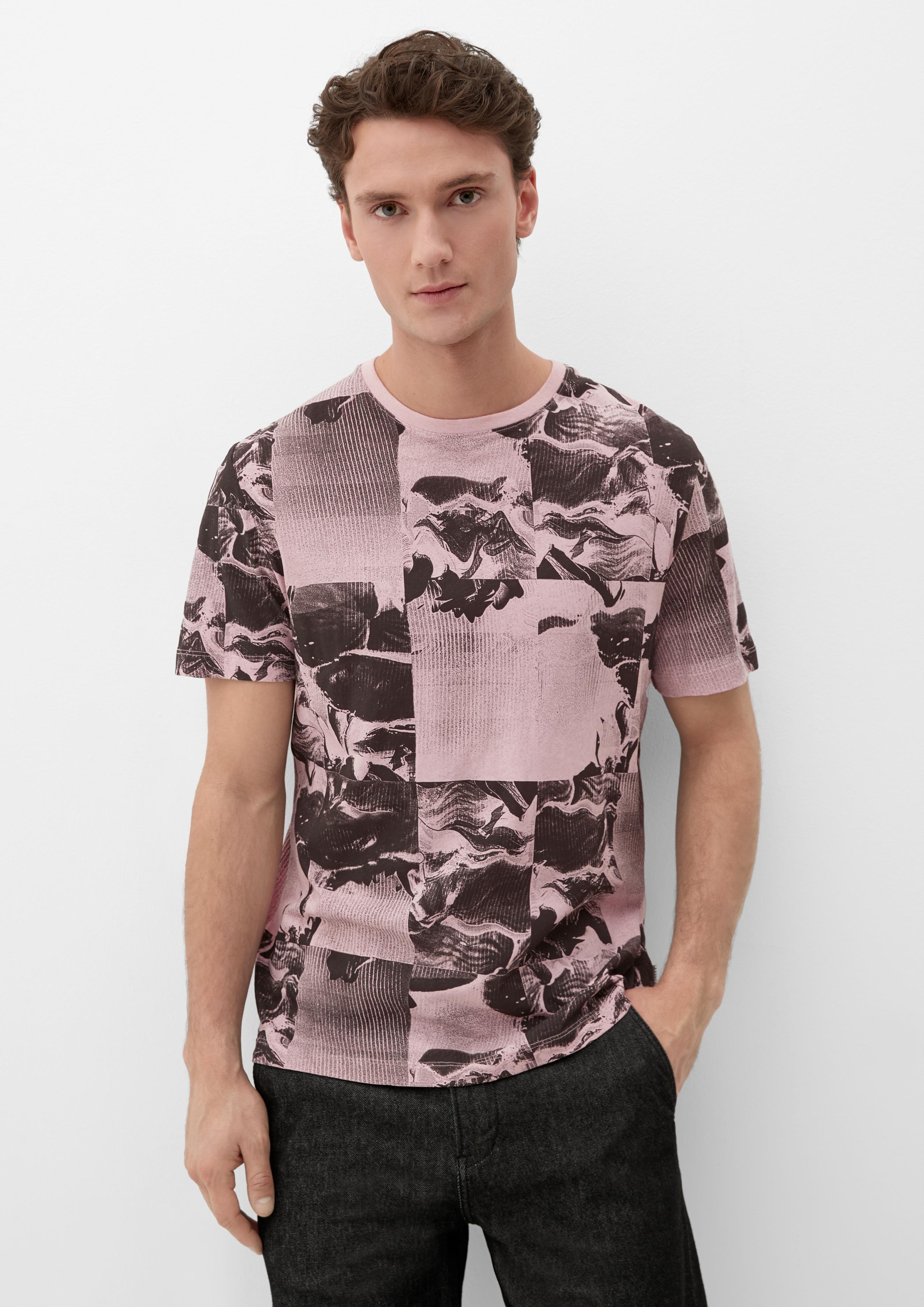 T-Shirt mit Alloverprint  2129839-41A9