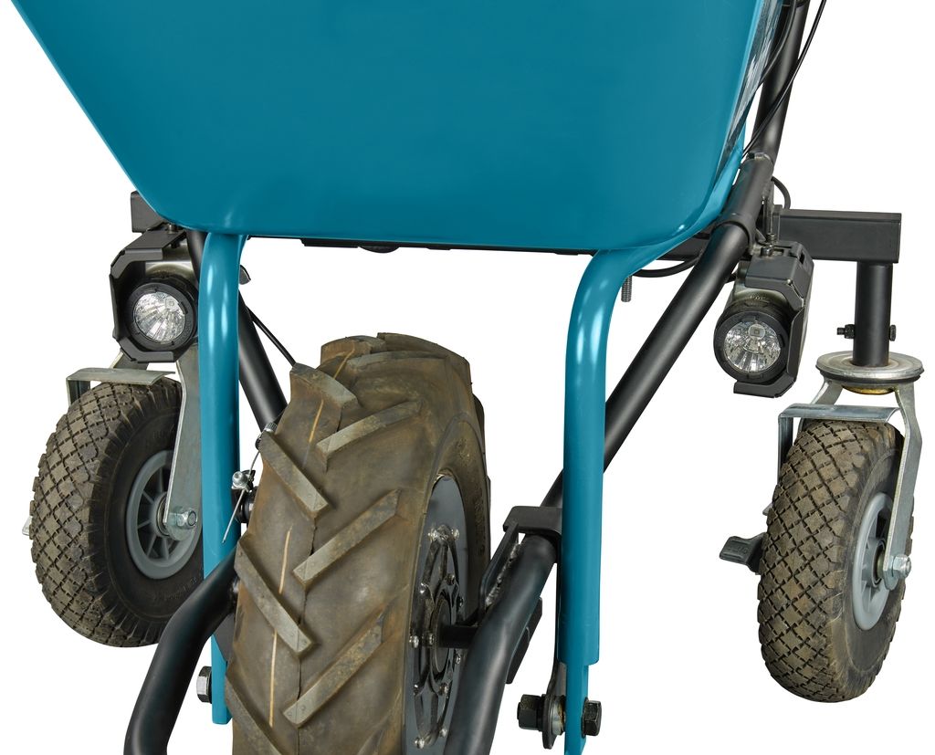 Makita DCU180ZX2 18V Trillebår + Brett ekskl. batterier og lader