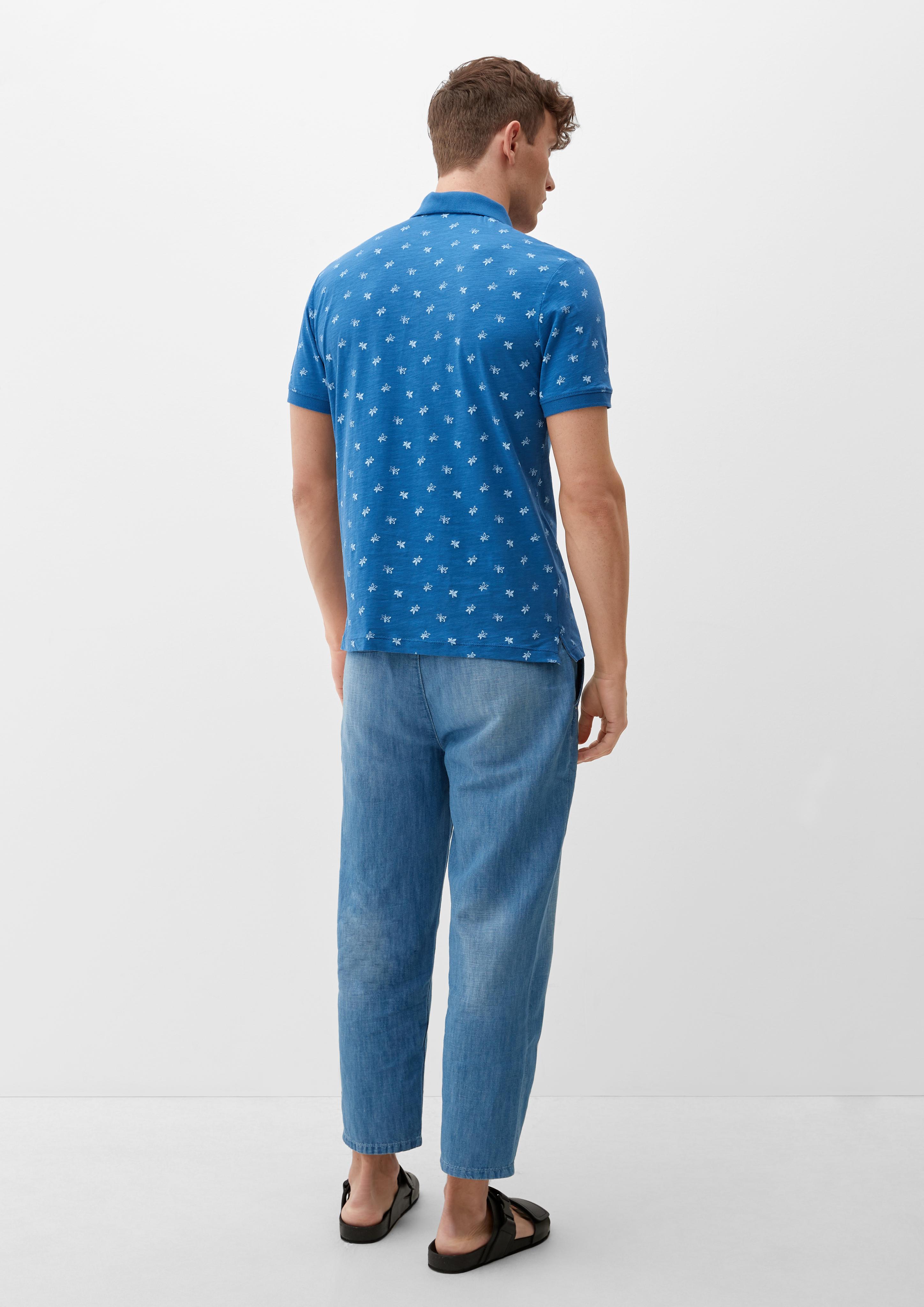 Poloshirt mit Allover-Print  2131471-54A1