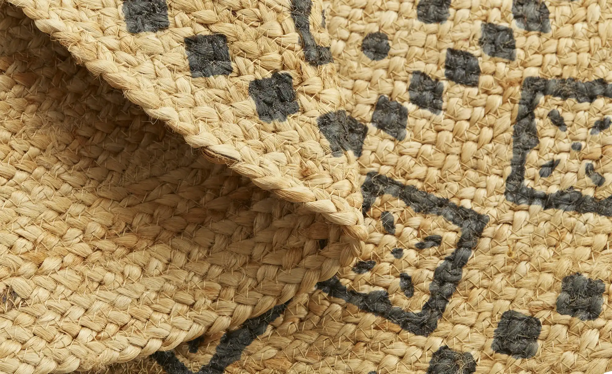 Jute-Teppich