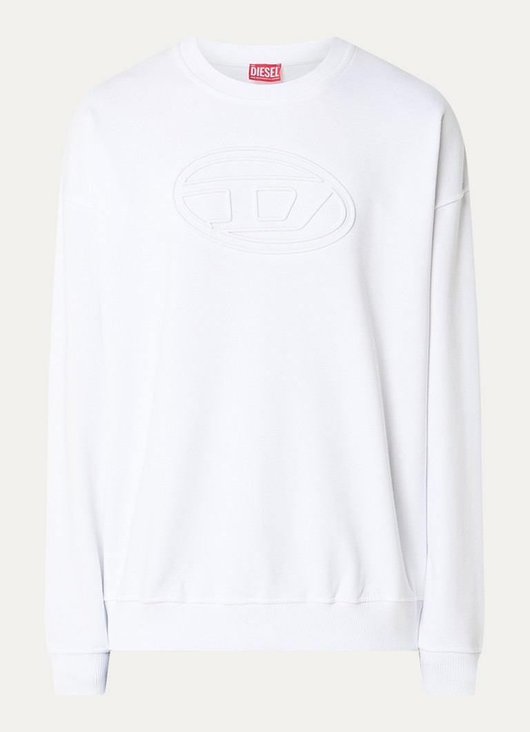 Tricou Diesel S-Mart-Bigoval cu logo imprimat 3D