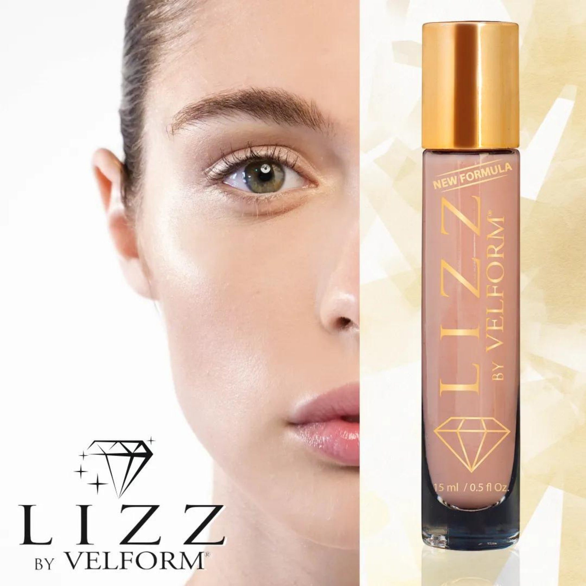 Velform® Anti-Aging-Augencreme Lizz - Anti-Aging & Anti-Falten-Creme, 1-tlg., 1er oder 2er Pack, verjüngende Hautpflege für Gesicht, Hals & Augenpartie