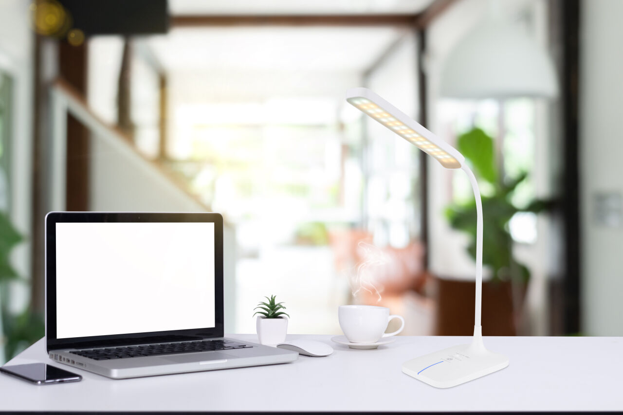 Globo Lighting - URANO - Tischleuchte Kunststoff weiß, LED