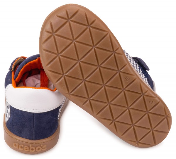 Acebos ~ MidCut Schnürschuh Leder ~ Marino