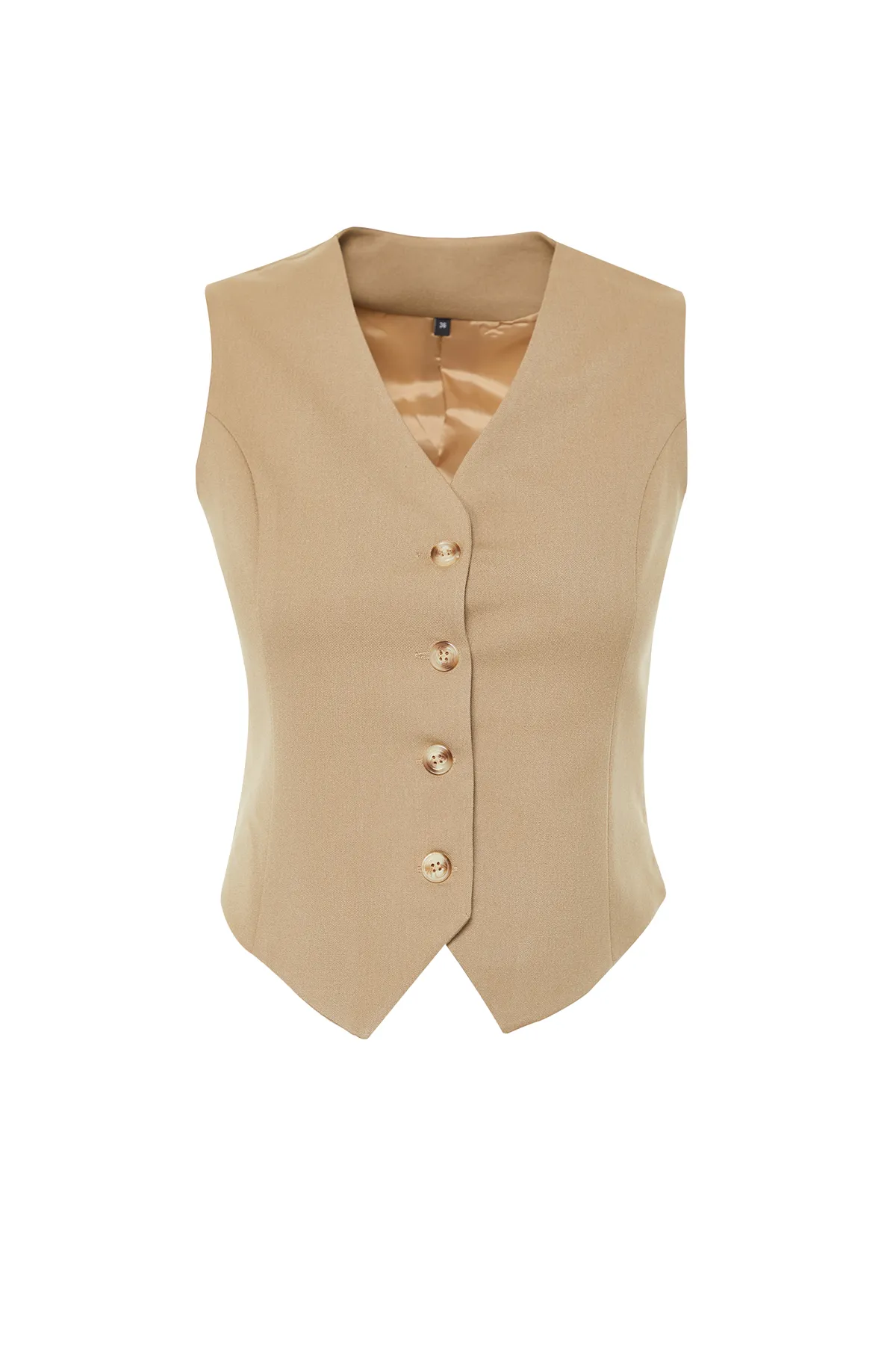 Trendyol Collection  Nerz Premium Regular Webweste TWOSS24YE00017