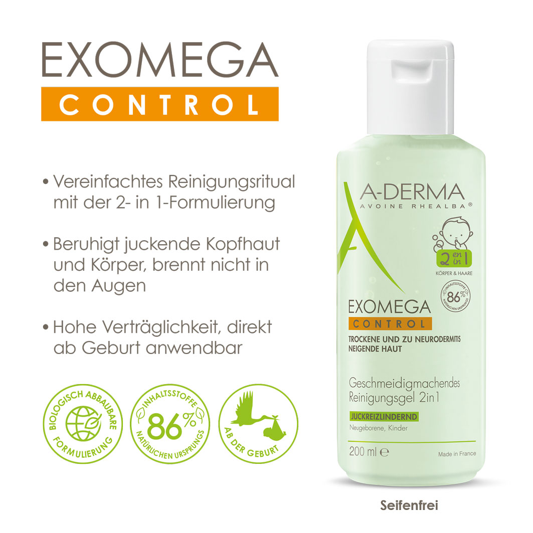 EXOMEGA CONTROL Reinigungsgel 2in1