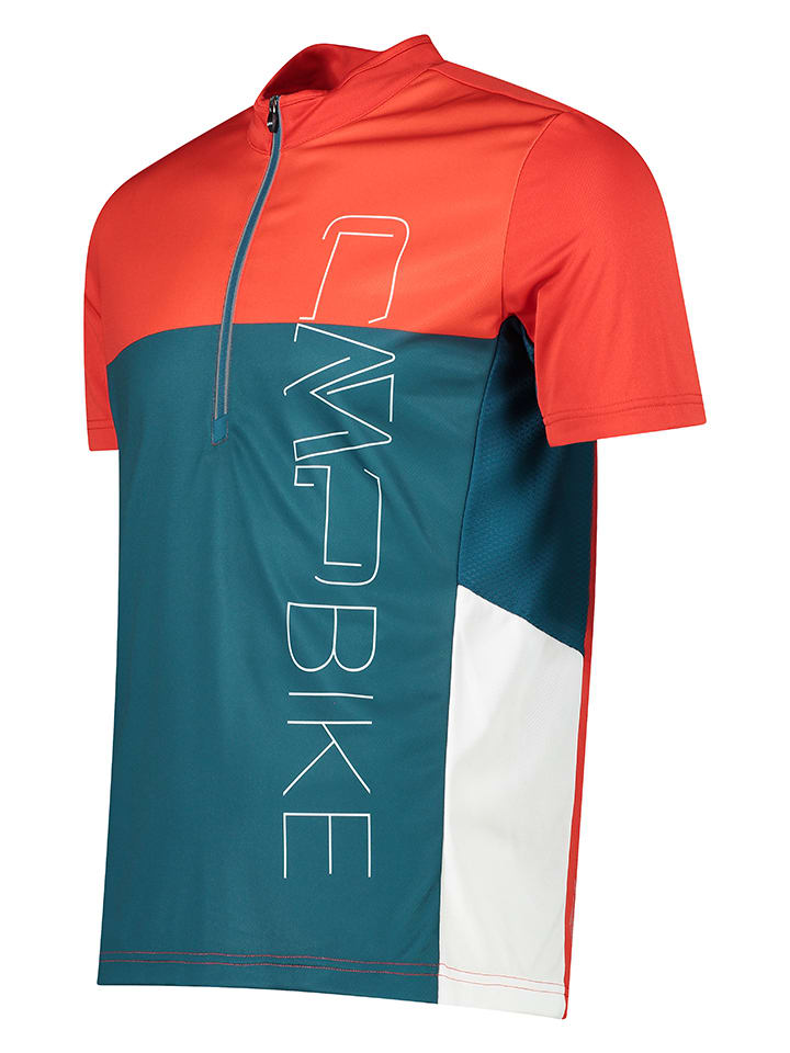 CMP Fahrradtrikot in Orange/ Petrol günstig kaufen