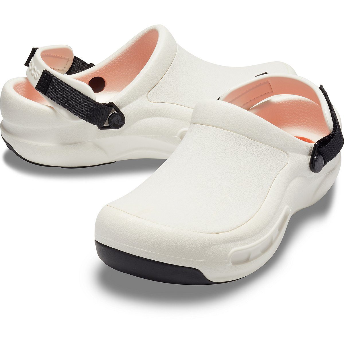 Crocs Große Größen bequeme Bistro Pro LiteRide™ Clogs weiß Crocs Clog