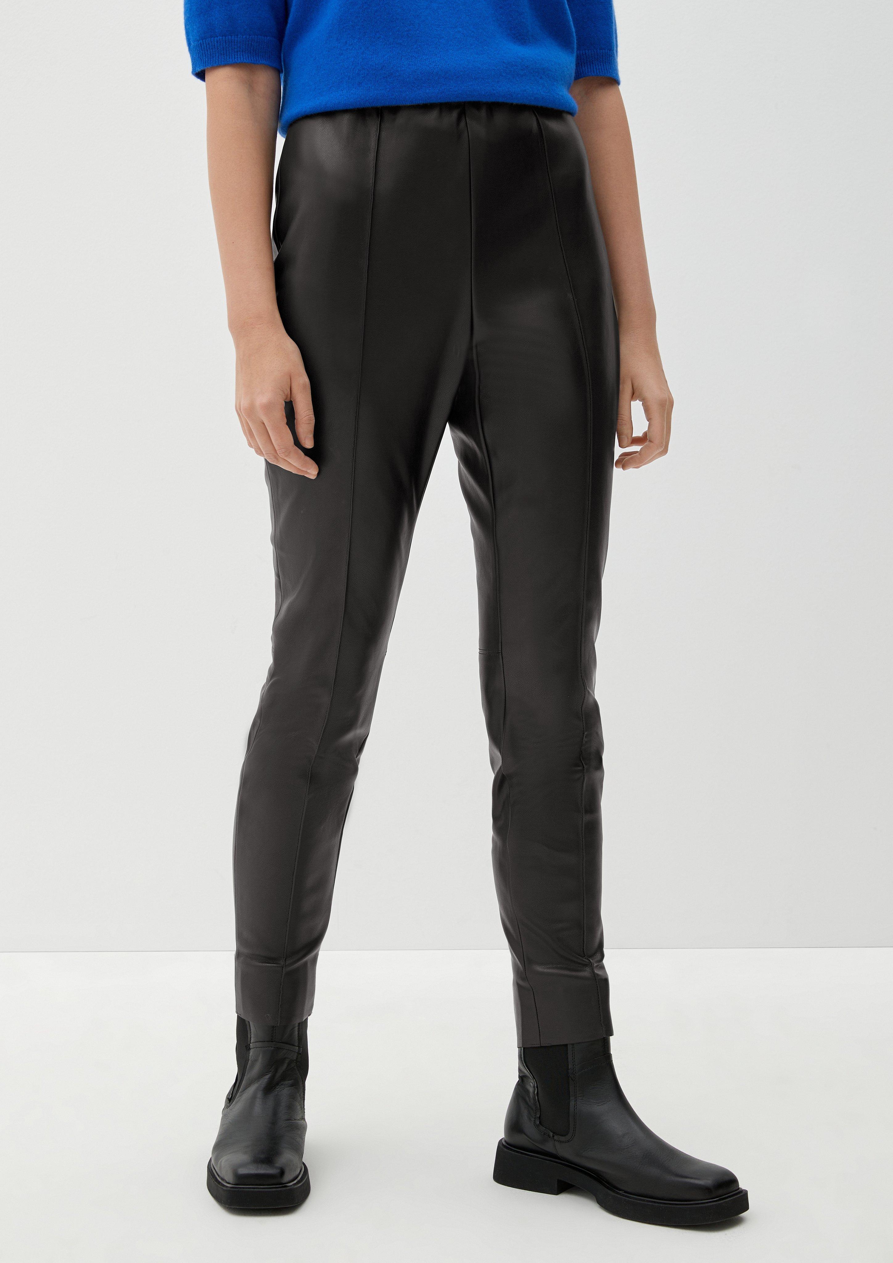 Skinny: Leggings aus Lederimitat  2124665-9999