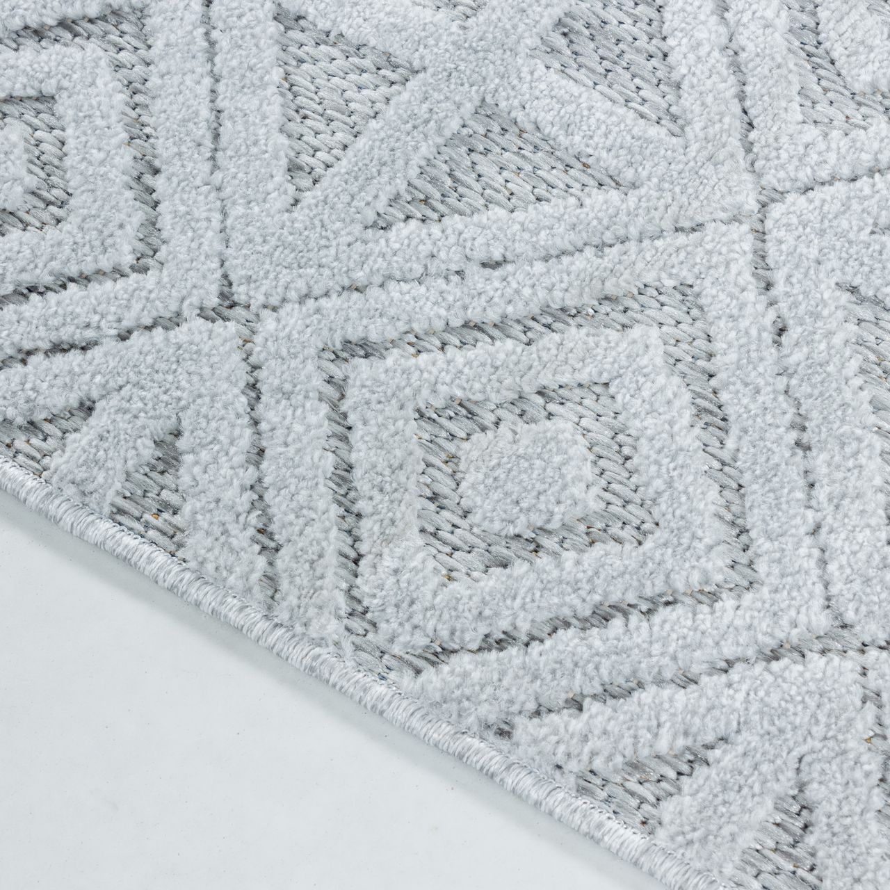 Ayyildiz Teppich, BAHAMA 5156, GREY, 80 x 250 cm