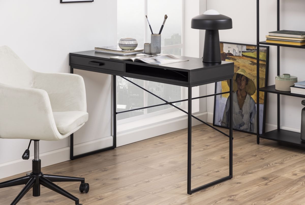 Schreibtisch Seaford mit Schublade Esche