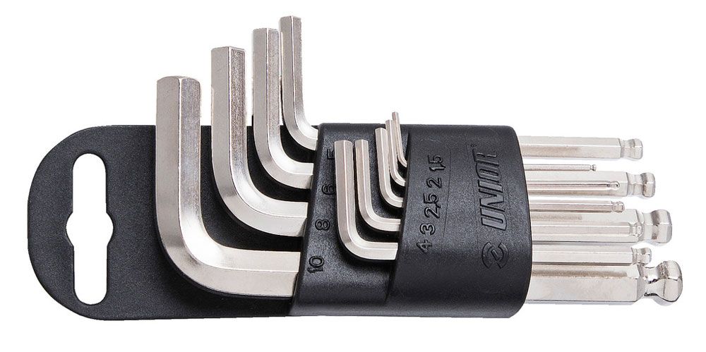 Unior Tools Kugelkopf-Sechskant Stiftschlüssel 220/3SPH-US 9-tlg. kaufen | Bike-Discount