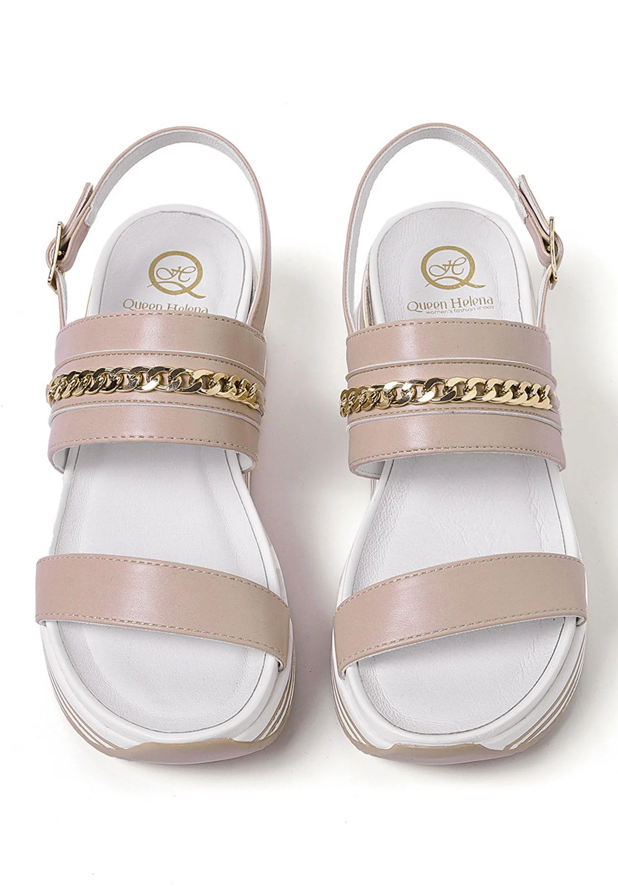 Sandalias de plataforma Queen Helena
