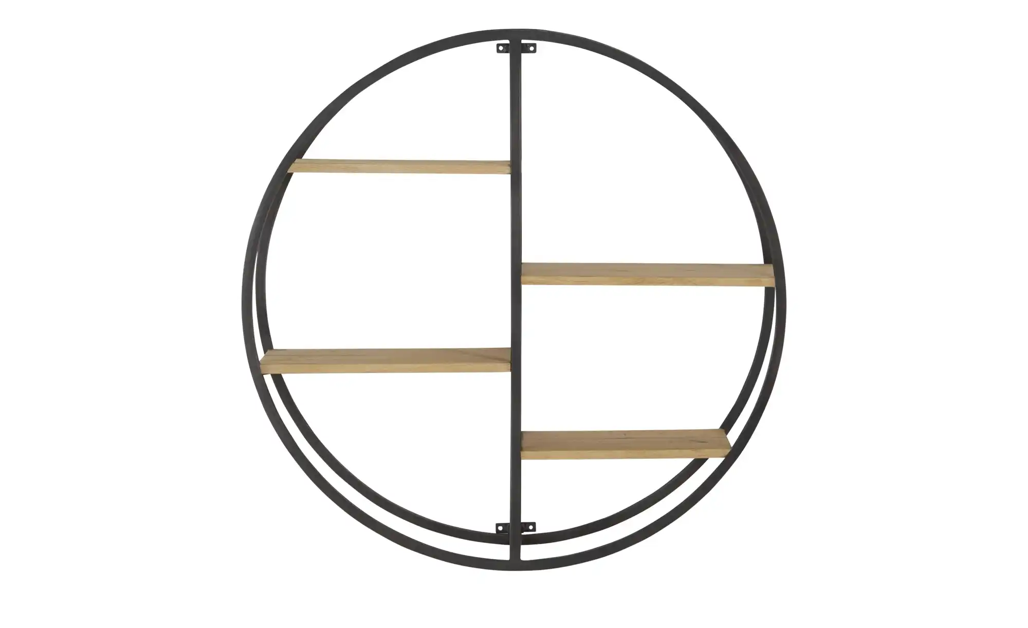 Gray & Jones Wandregal  rund Black Coast One
