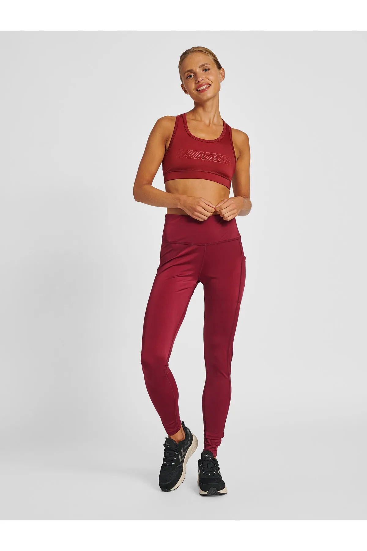 hummel  Sport-BH - Rot - Lizenzartikel