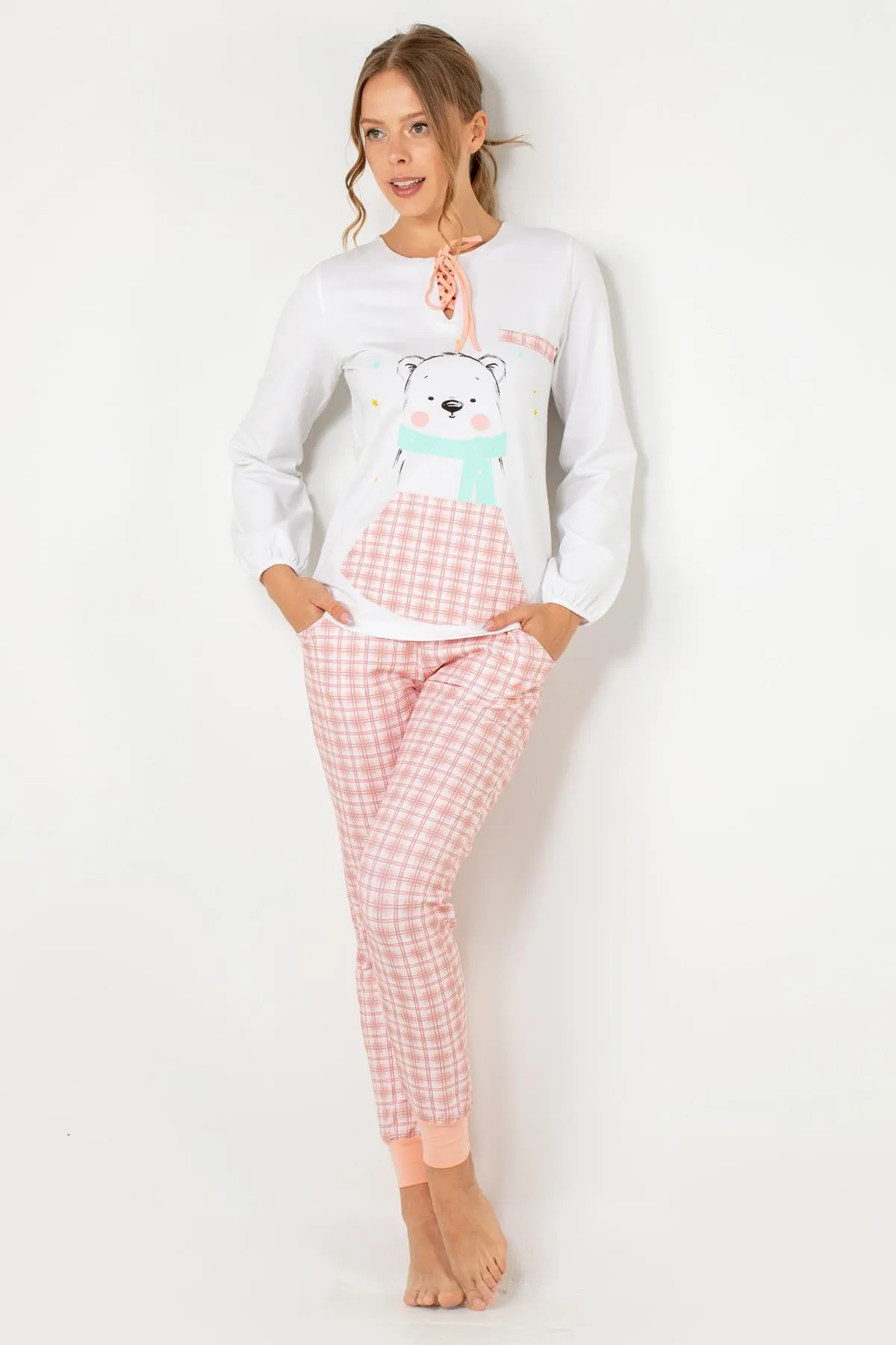 Doremi  Pyjama set - Ecru - Print