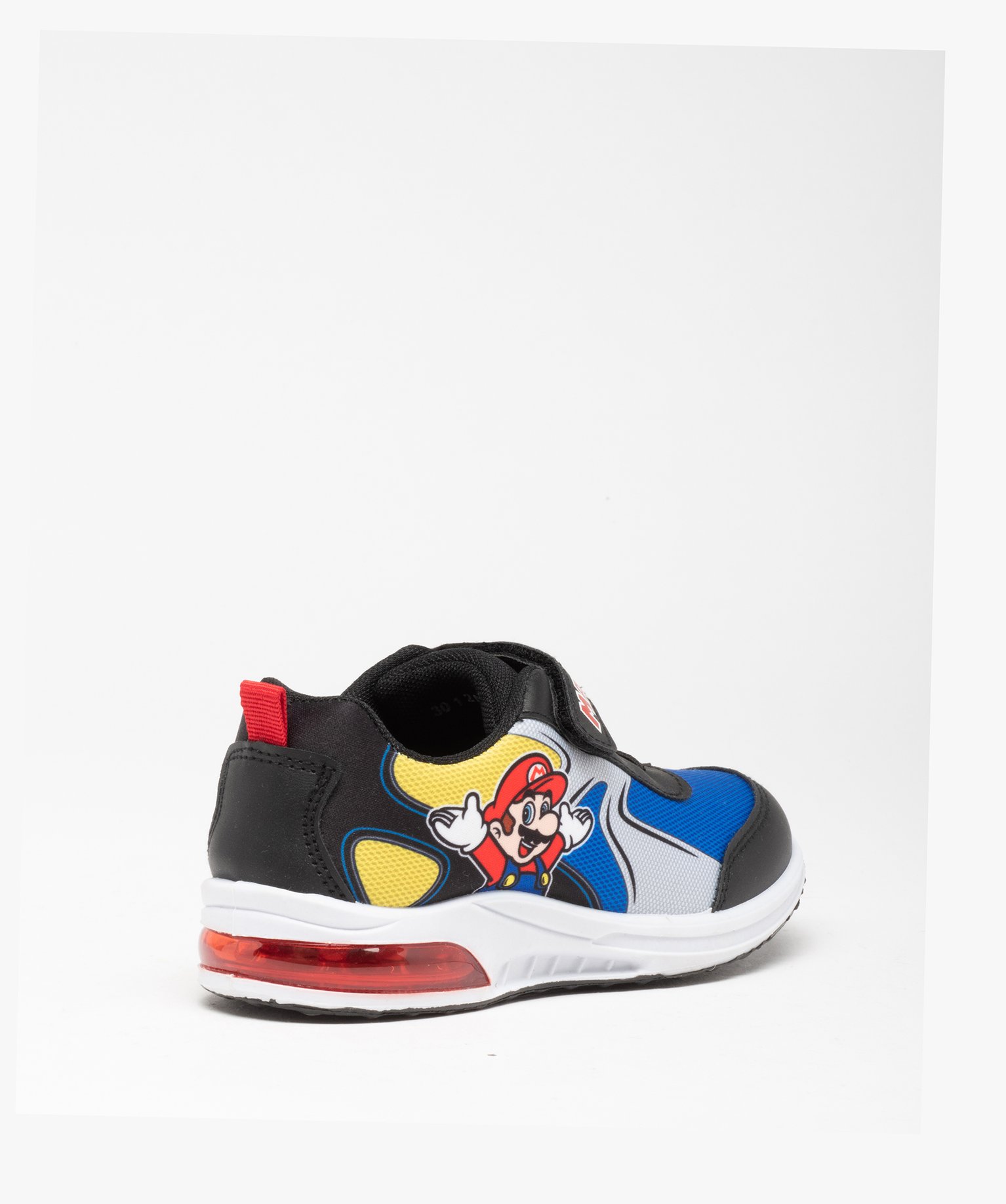 Baskets Garçon à semelle lumineuse - MarioKart bleu | GEMO