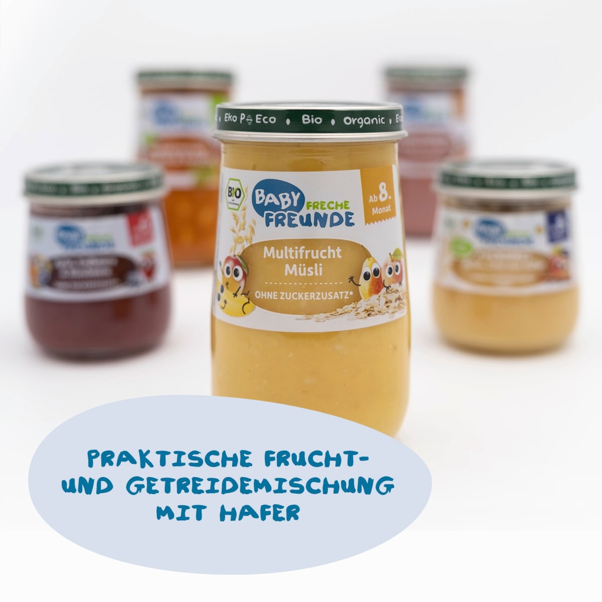 Frucht und Getreide Multifrucht Müsli ab dem 8. Monat, 190 g