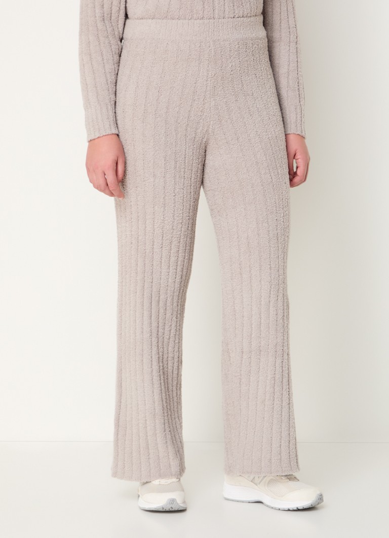 UGG Terri Loungehose mit hohem Bund und lockerer Passform sowie Rippstrickstruktur
