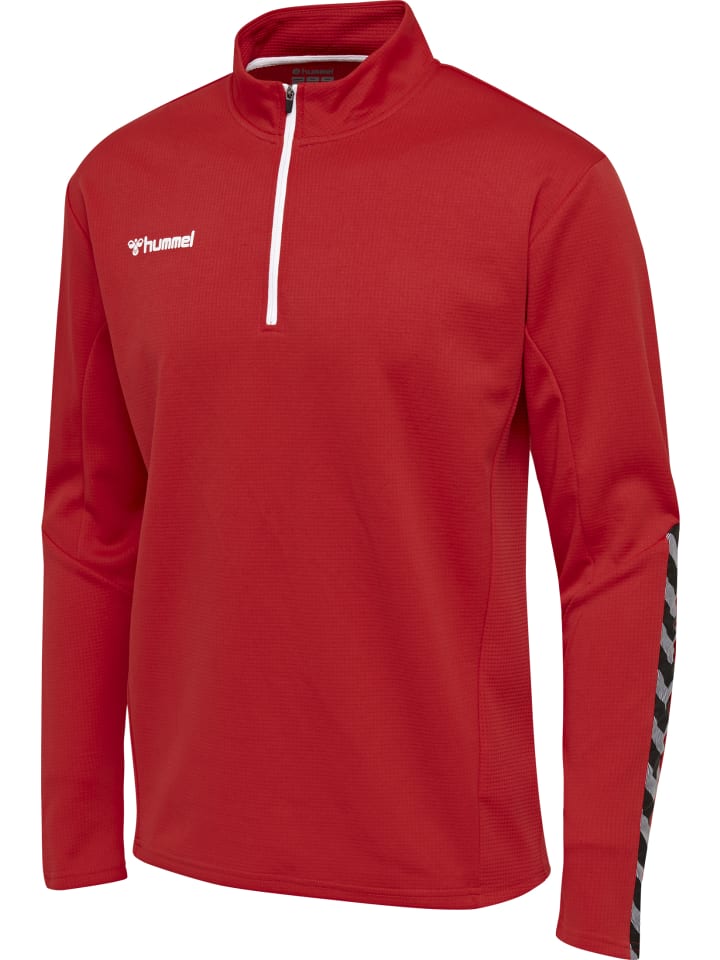 Hummel Hummel Halbreißverschluss Sweatshirt Hmlauthentic Kinder in TRUE RED günstig kaufen