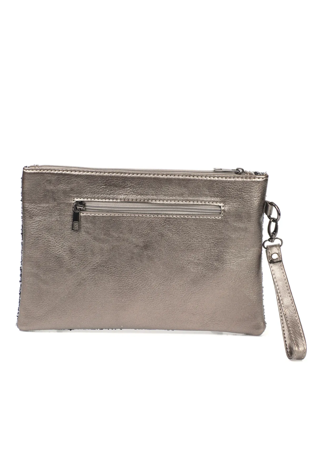 Capone Outfitters  Capone Beaded Paris 220 Platinum Damen-Clutch