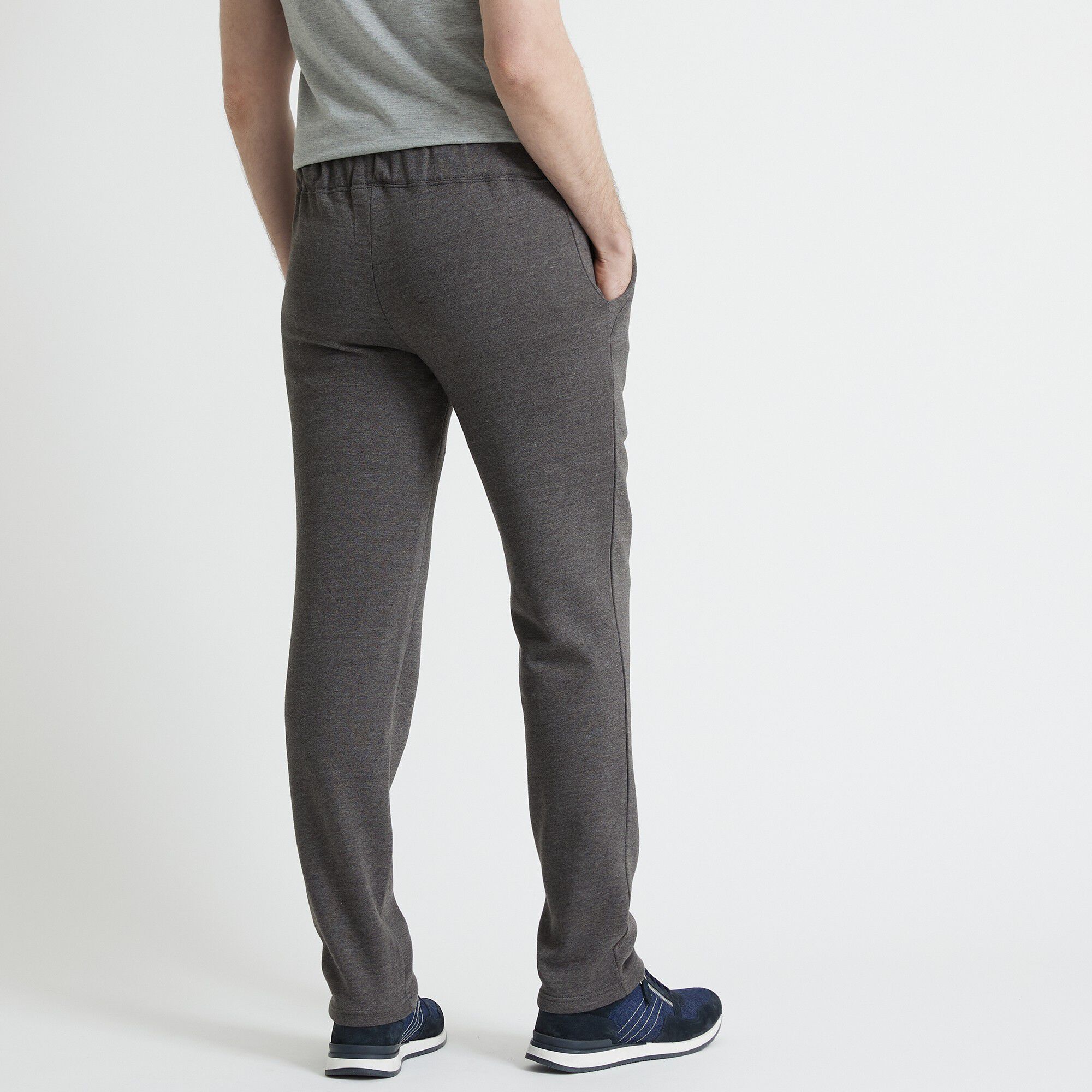 Pantalon jogging molleton bas droits