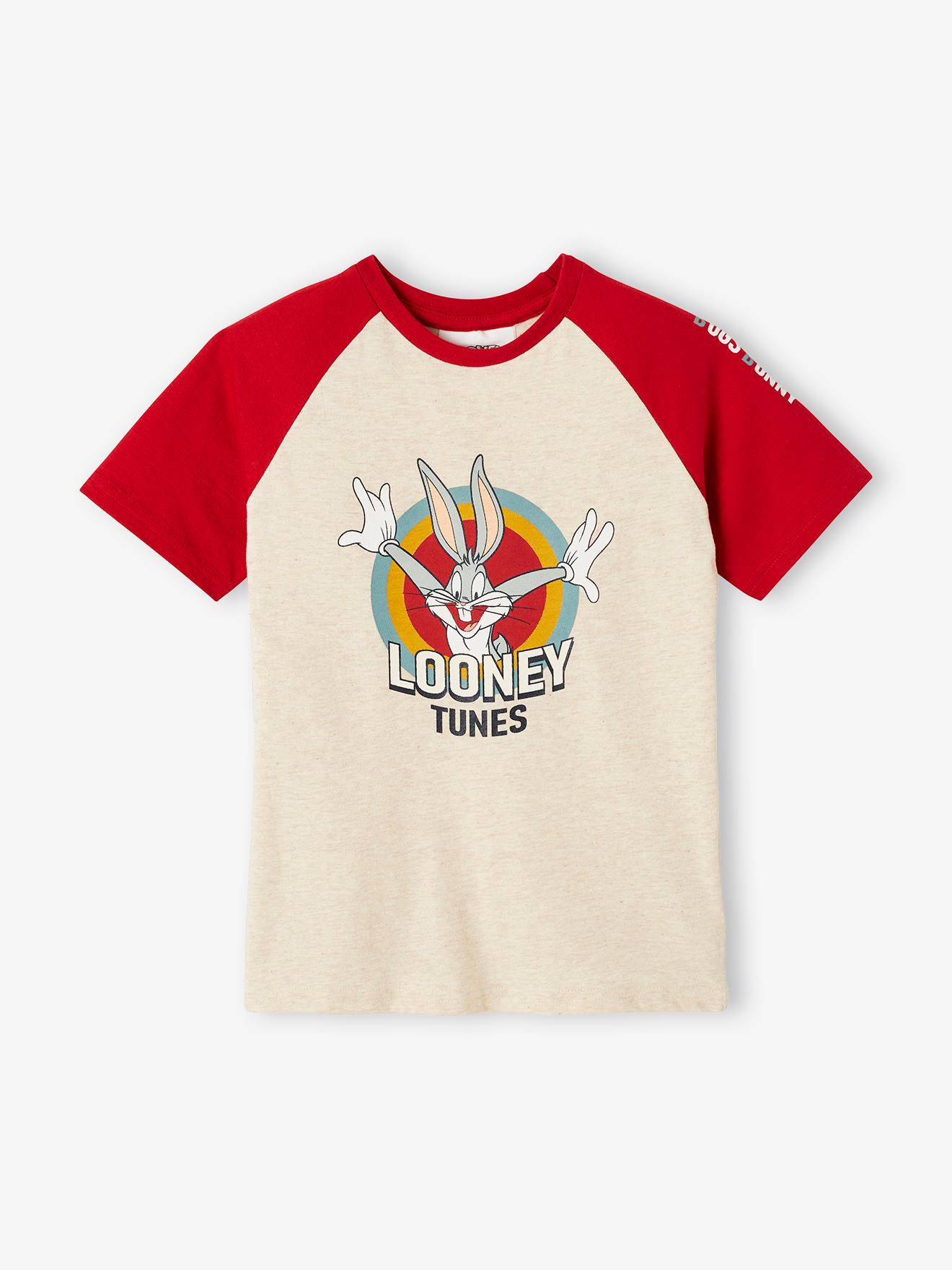 T-shirt manches courtes garçon Looney Tunes® Bugs Bunny beige chiné