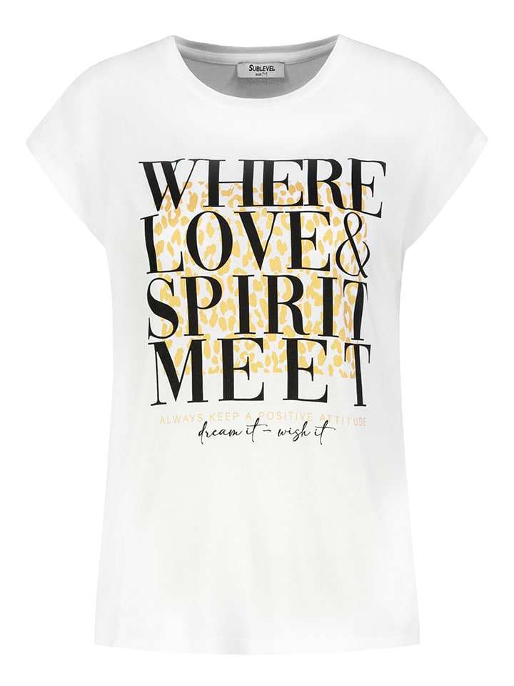 Sublevel Shirt in Weiß günstig kaufen