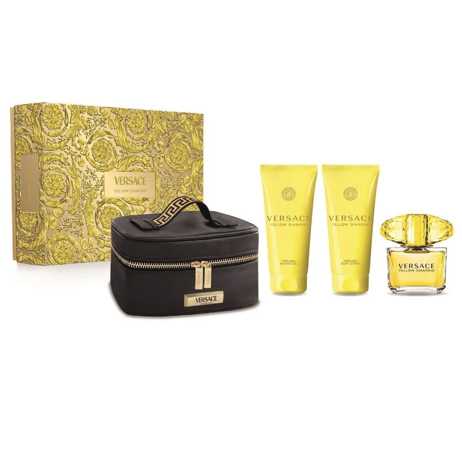 Zestaw wody toaletowej Yellow Diamond - Zestaw perfum dla kobiet, Woda toaletowa