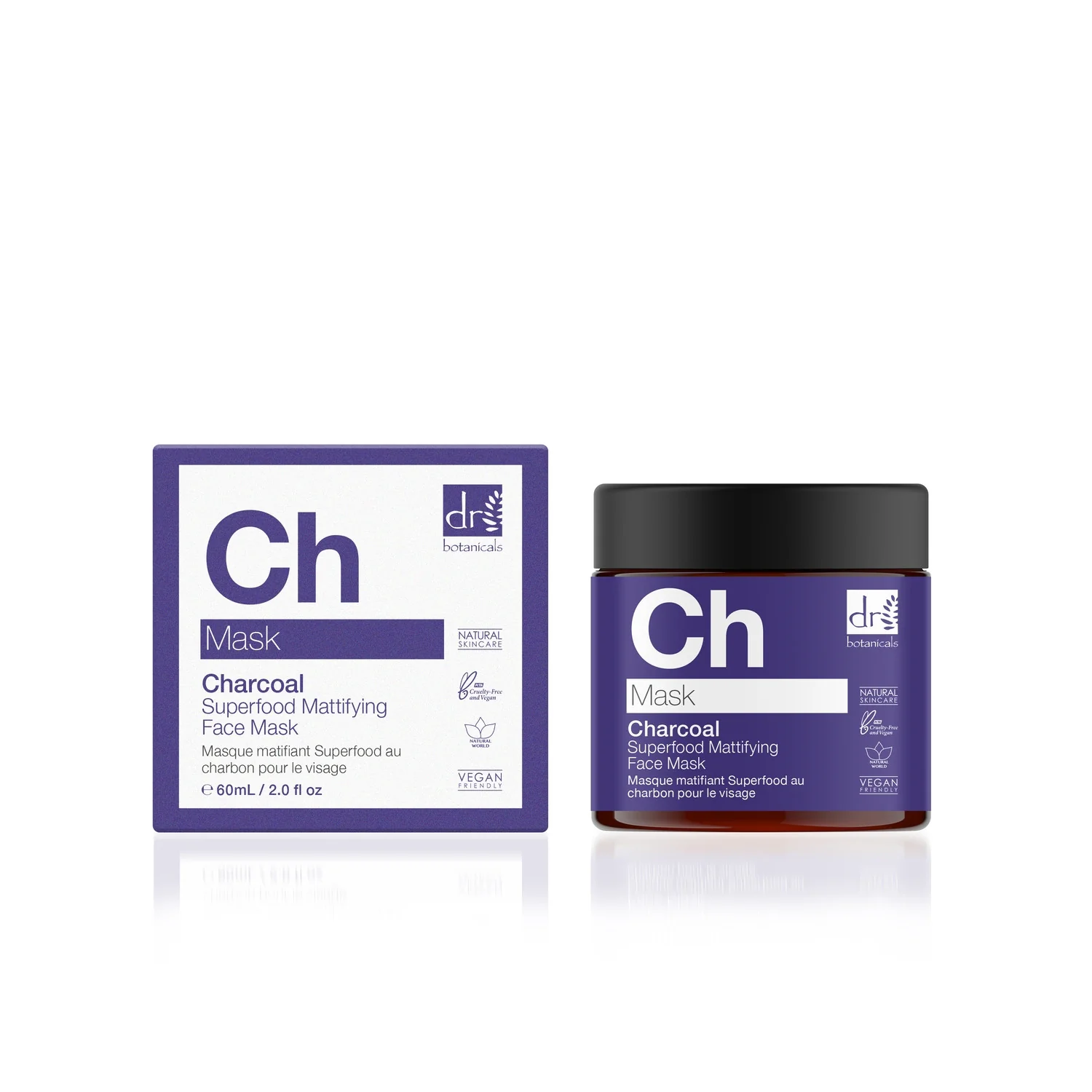 Apothecary Charcoal Superfood matirajuća maska za lice - Maschera Purificante visi