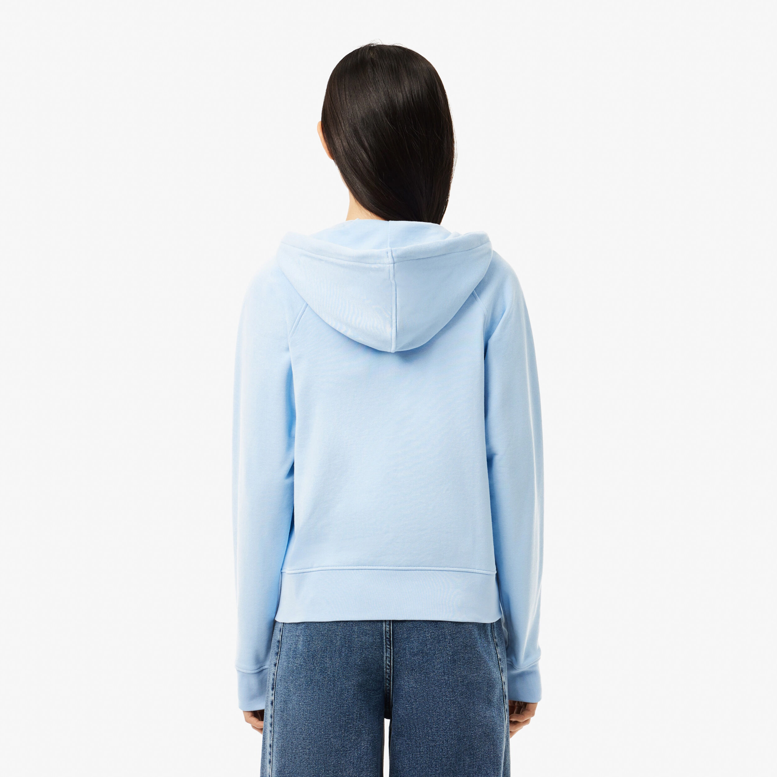 Lifestyle Fleece Sweatshirt Damen - Hellblau