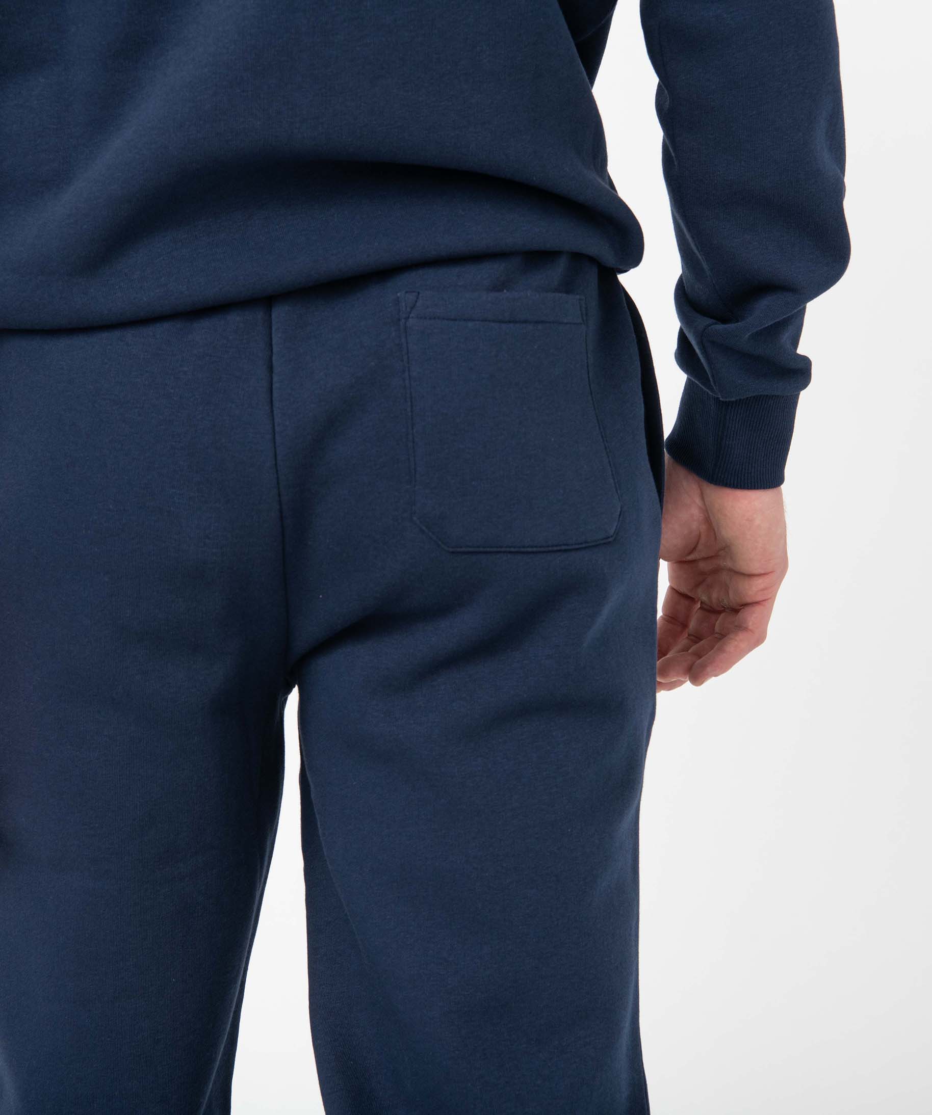 Pantalon de jogging homme molletonné bleu | GEMO